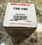 Engine Coolant Thermostat-standard Motorad 726-180 New. Price: $21.39.