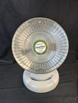 Presto Dish Parabolic Heater Plus Footloght Everything Works Model 0791206 Used. Price: $35.00.