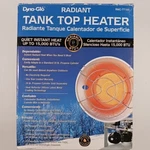 Dyna Glo Radiant Tank Top Heater 15,000 Btu's New. Price: $45.00.