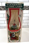 Vintage Beacon Flickering Flame Lamp Working, Electric Made Usa Original Box Used. Price: $10.50.