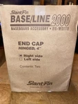Slant/fin Base/line 2000 Right Hand End Caps Hinged 4" Nu White New. Price: $16.99.