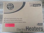 King Electric Wall Heater 120-VOLT 1500-WATT 5118 Btu/h Surface Mounted Black New. Price: $215.99.