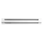 Cadet 2F500W 30" Electric Baseboard Heater, White, 375/500W, 208/240V New. Price: $43.59.
