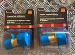 Lot 2 Mr. Heater Stove Cooker Valve Propane Gas Tank Refill Adapters Nip New. Price: $19.99.