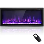Goflame 42 Inch Electric Fireplace Recessed/wall Mounted/freestanding, Linear New. Price: $367.80.