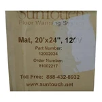 Suntouch Tapemat Electric Floor Heating 40 Sq. Ft. 20' 2' 120V New Box Used. Price: $399.99.
