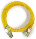 24" Tankless Water Heater Full Port Gas Flexible Line,yellow Epoxy Coated 3/4"MI New. Price: $42.86.