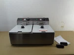 Costway 3400-WATT Electric Countertop Deep Fryer Dual Tank Commercial Restaurant Open. Price: $90.99.
