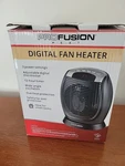 Profusion Digital Electric Oscillating Heater Fan 1500 Watt HFU15-E Tested Open. Price: $35.00.