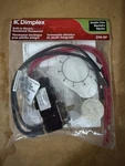 Dimplex Dtk-dp Dbl Double Pole Electric Baseboard Heater Thermostat Kit New. Price: $35.46.