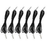 6PCS 10K Temperature Sensor Probe 1M NTC3950 Thermistor Stainless Steel New. Price: $14.26.