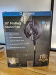 Pelonis 18" 3-SPEED Outdoor Evaporative Water Misting Pedestal Fan 1600 Cfm Open. Price: $65.33.
