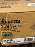 Delta SLM50 Ceiling Wall Ventilation Fan New Open Box. Price: $34.99.