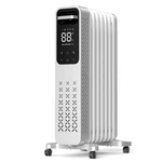 Zafro 1500W Oil Filled Radiator Heater, Energy Saving & Digital Thermostat Open. Price: $103.18.