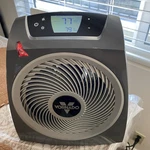 Vornado AVH10 1500W Indoor Electric Fan Forced Auto Space Heater - Gently Used. Price: $59.00.