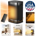 Safe & Efficient 1500W Indoor Heater With Remote Control - Ultimate Comfort New. Price: $189.99.