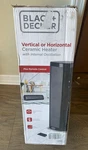 Black+decker 22"CERAMIC Heater BHVHC15 Led Display Control Adjustable Thermostat Open. Price: $55.00.