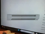 Quellet RBH0700BL 36 Electric Baseboard Heater 240/208V 700/525W White New. Price: $40.00.