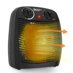 Comfort Zone Indoor Space Heater With Adjustable 750/1,500-WATT, Black New. Price: $37.63.