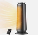 Pelonis 1500W Ceramic Tower Space Heater W/ Remote Thermostat Eco Timer Gray New. Price: $62.99.