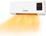 1400W Electric Wall Heater - Quick Heat, Timer & Safety Features For Rooms New. Price: $115.99.