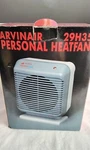 Arvinair Personal Fan 29H35 Heats 1000/1500 Safety Overheat Auto Shutoff Open. Price: $34.50.