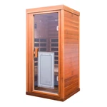 Dry Sauna Heater Far Infrared Wooden Canadian Cedar 1-PERSON For Home New. Price: $1799.00.