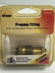 Mr. Heater, Brass Fitting, 9/16IN. Lht X Soft Nose Pol F276129 New. Price: $10.50.
