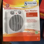 Steelton Fan Heater New Heats Small Rooms 3 Settings 1500. Price: $17.00.