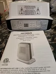 Optimus Portable Oscillating Ceramic Heater H-7245 W Led Display Timer Tip-over Open. Price: $54.99.