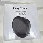 Gray Track HT-K800A 800W 120V Electric Fan Heater Floor Desk Portable New. Price: $17.50.