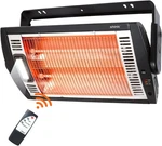 Shinic Electric Garage Heaters With Remote Control, 1500W/750W Ceiling Mounted New. Price: $179.00.