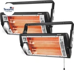 2 Packs Electric Garage Heaters, 1500W/750W Ceiling Mounted Radiant New. Price: $217.00.
