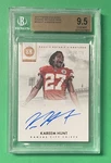 2017 Panini Encased Kareem Hunt Auto Rookie Notable Signatures Rc 34/75 Bgs 9.5 Graded. Price: $99.99.