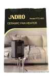 Jndro Portable Electric Space Heater - Quiet Compact Ceramic Fan New. Price: $25.99.