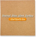 Stained Glass Supplies, Heat Resistant 12"*12"*0.5", Pack New. Price: $12.22.