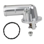 Aluminum Engine Coolant Thermostat Housing Assembly Compatible With White New. Price: $23.53.