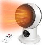 15" 1500W Heater & Fan Combo With Remote, Timer Oscillation - Compact Design New. Price: $150.99.