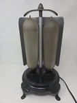 Ge Luminous Electric Bulb Radiator Antique Dual Cylinder Metal Heater Unit Used. Price: $519.99.