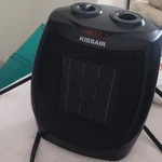 Kissair Portable Forced Air/fan Space Heater 3 Settings 120V Black Used. Price: $40.00.