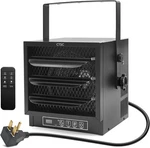 Ctsc 4,800W 240V Electric Garage Shop Heater W/ Remote Control & Timer Plug In New. Price: $139.99.