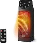 Black+decker 1,500-WATT-MAX Oscillating Ceramic Tower Heater With Fan Setting New. Price: $46.99.