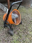 Dayton 1RKT9A Industrial Portable Electric Heater, 15000W, Orange New. Price: $500.00.