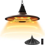 Electric Hanging Ceiling Heater 1500W Outdoor With Remote Ctrl Waterproof Brown New. Price: $159.98.