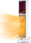 Trustech KPT-1608F 27" Ceramic Tower Space Heater 3D Flame Oscillating Remote Open. Price: $55.82.