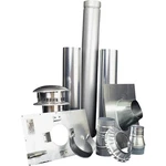 Mr. Heater Vertical Garage Vent Kit (10-PIECE) F102848 New. Price: $121.95.