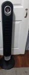 Dreo Tower Fan Black Oscillating Digital Display Push Button Freestanding Used. Price: $35.00.