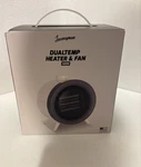 Dualtemp Heater & Fan Mini By Journeyman New. Price: $25.00.