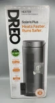 Dreo 35 Solaris Tower Heater With Remote Control Black (read) Used. Price: $29.99.