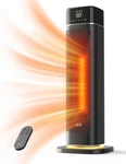Compact 24" Space Heater With Remote, Oscillation, And Safety Features New. Price: $66.99.